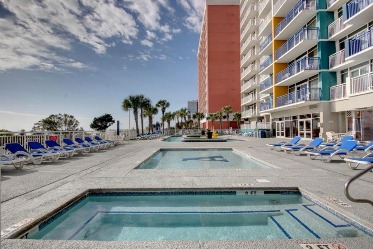 Hosteeva 1Br Oceanfront Condo In Atlantica Resort Near Boardwalk 默特尔比奇 外观 照片