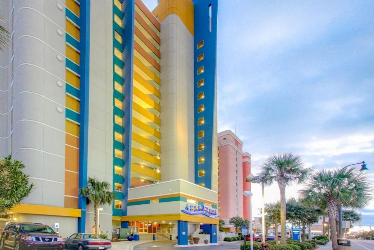 Hosteeva 1Br Oceanfront Condo In Atlantica Resort Near Boardwalk 默特尔比奇 外观 照片