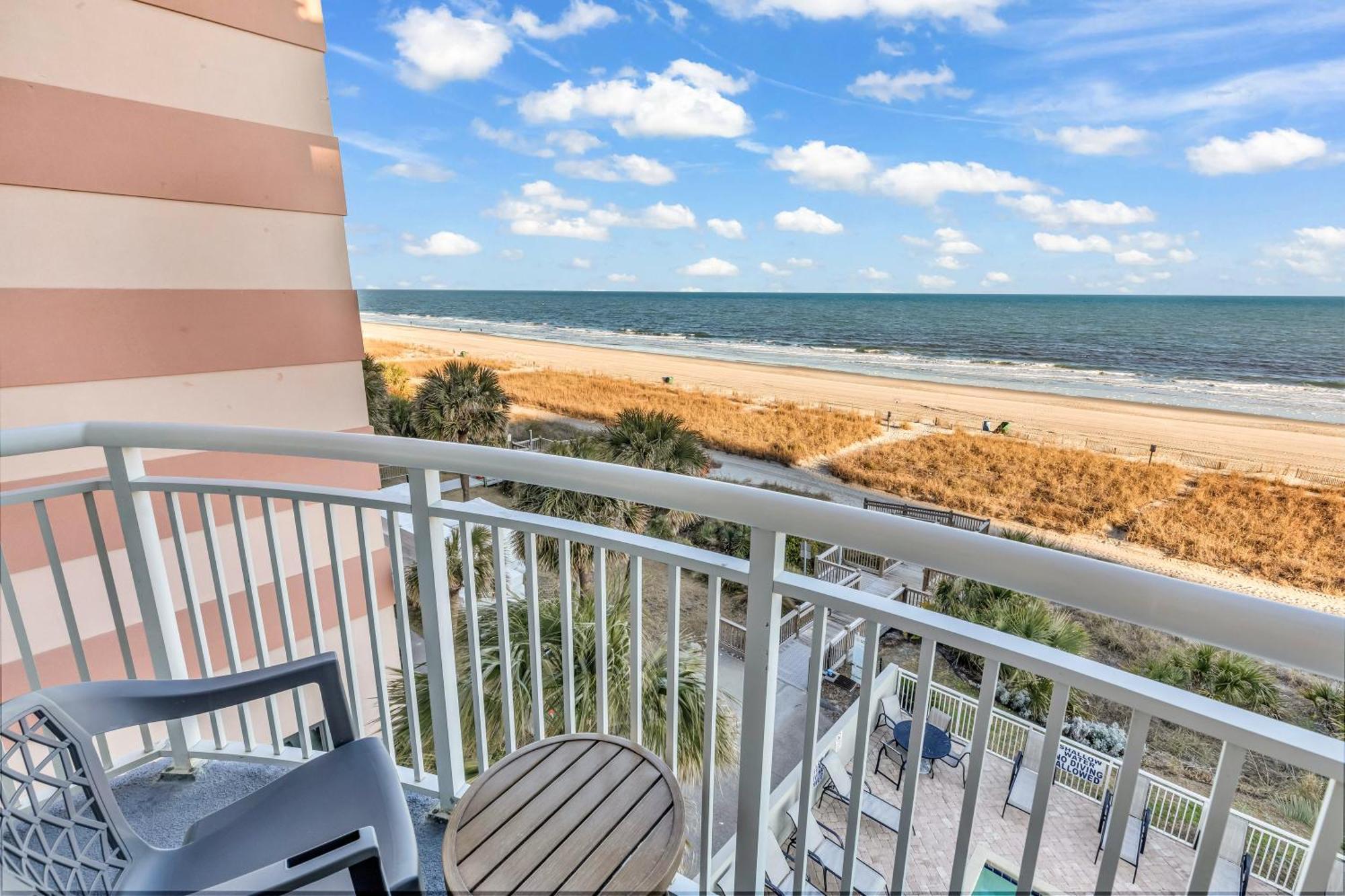 Hosteeva 1Br Oceanfront Condo In Atlantica Resort Near Boardwalk 默特尔比奇 外观 照片