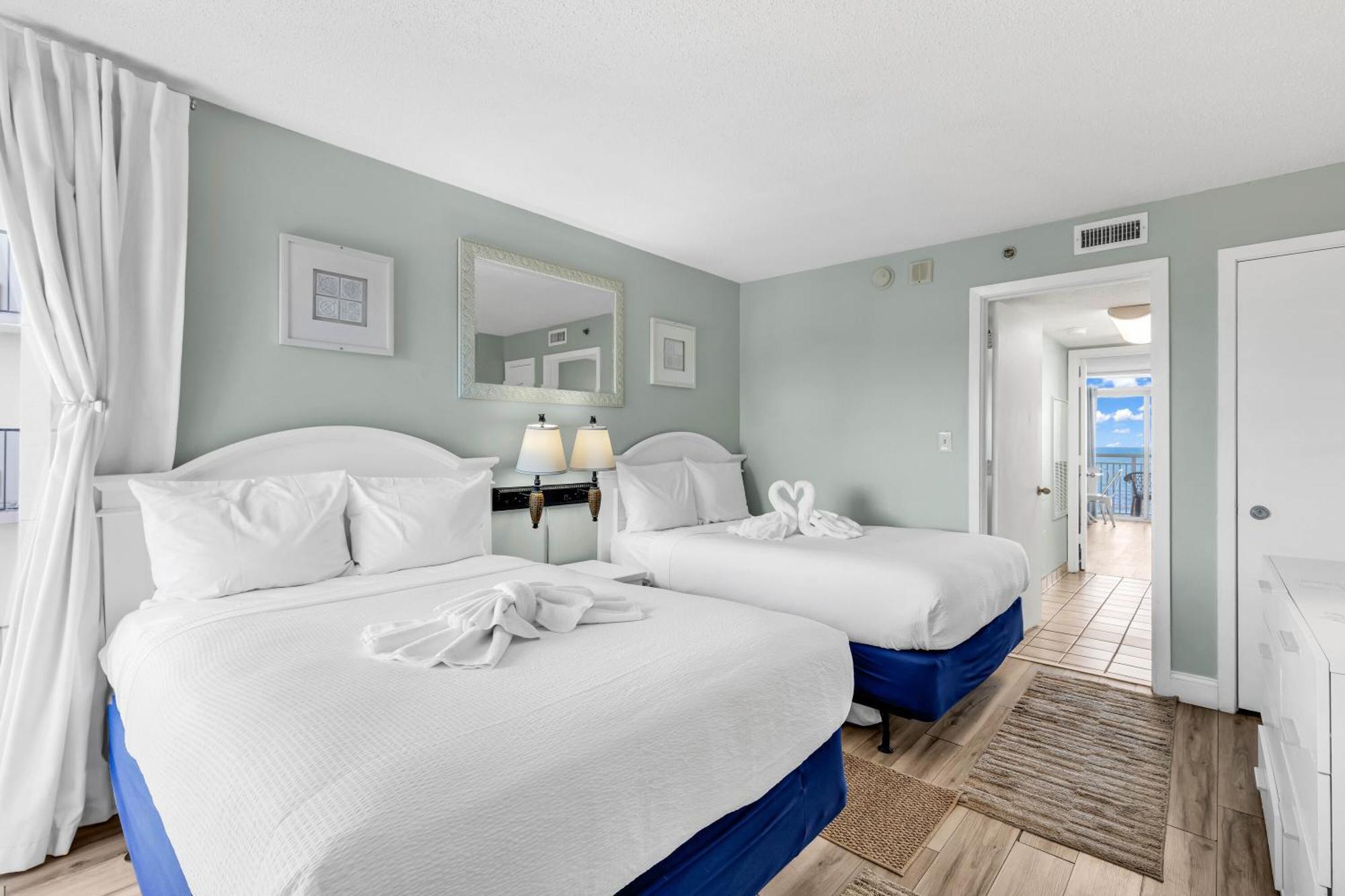Hosteeva 1Br Oceanfront Condo In Atlantica Resort Near Boardwalk 默特尔比奇 外观 照片